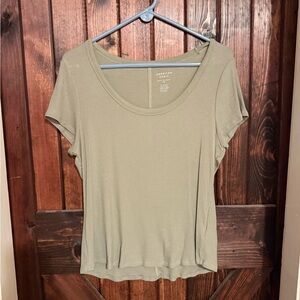 American Eagle Outfitters Sage Short Sleeve Tee